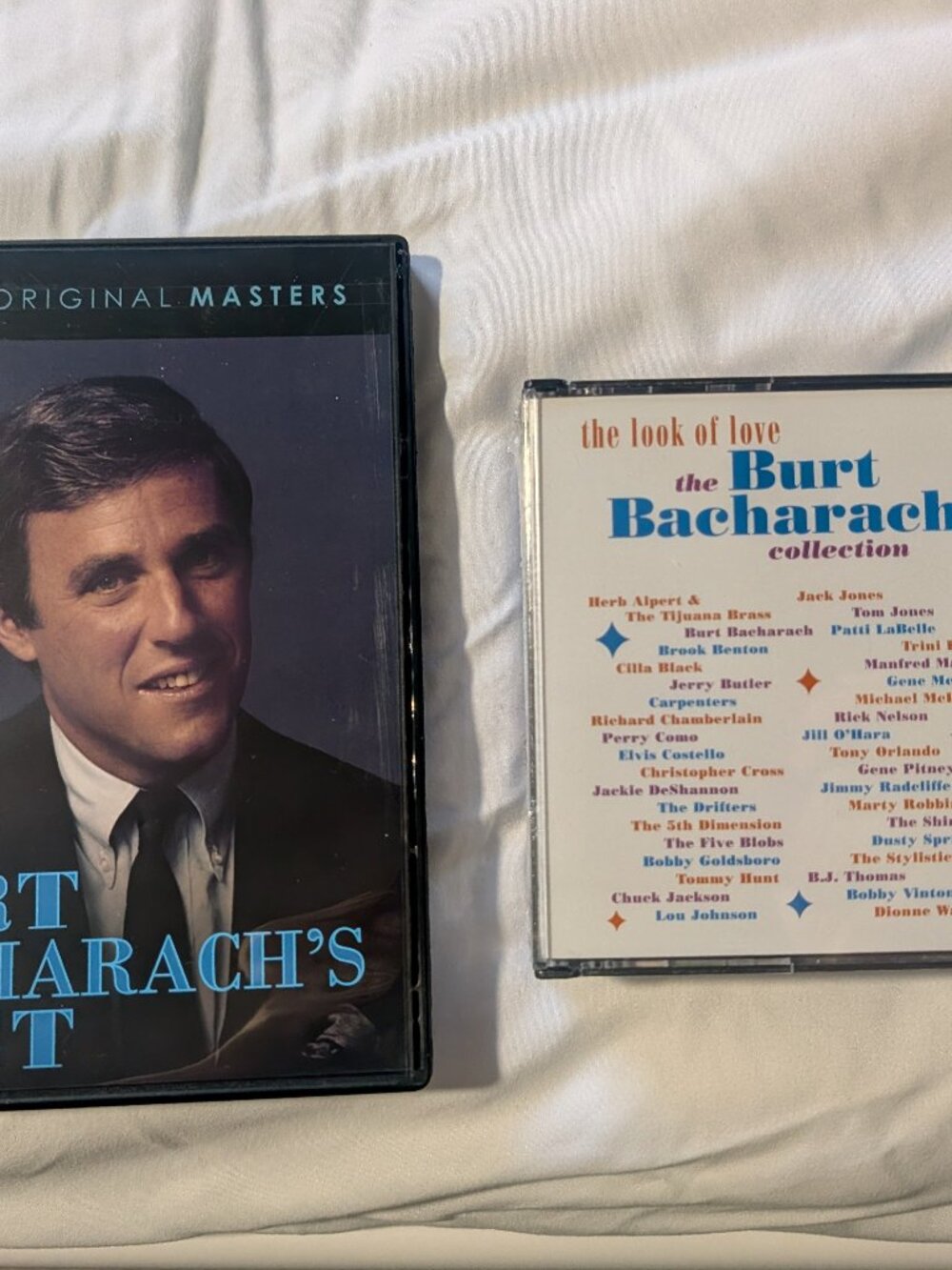Burt Bacharach Music Bundle Sealed CDs + DVD Dionne Warwick 3 CD Collection